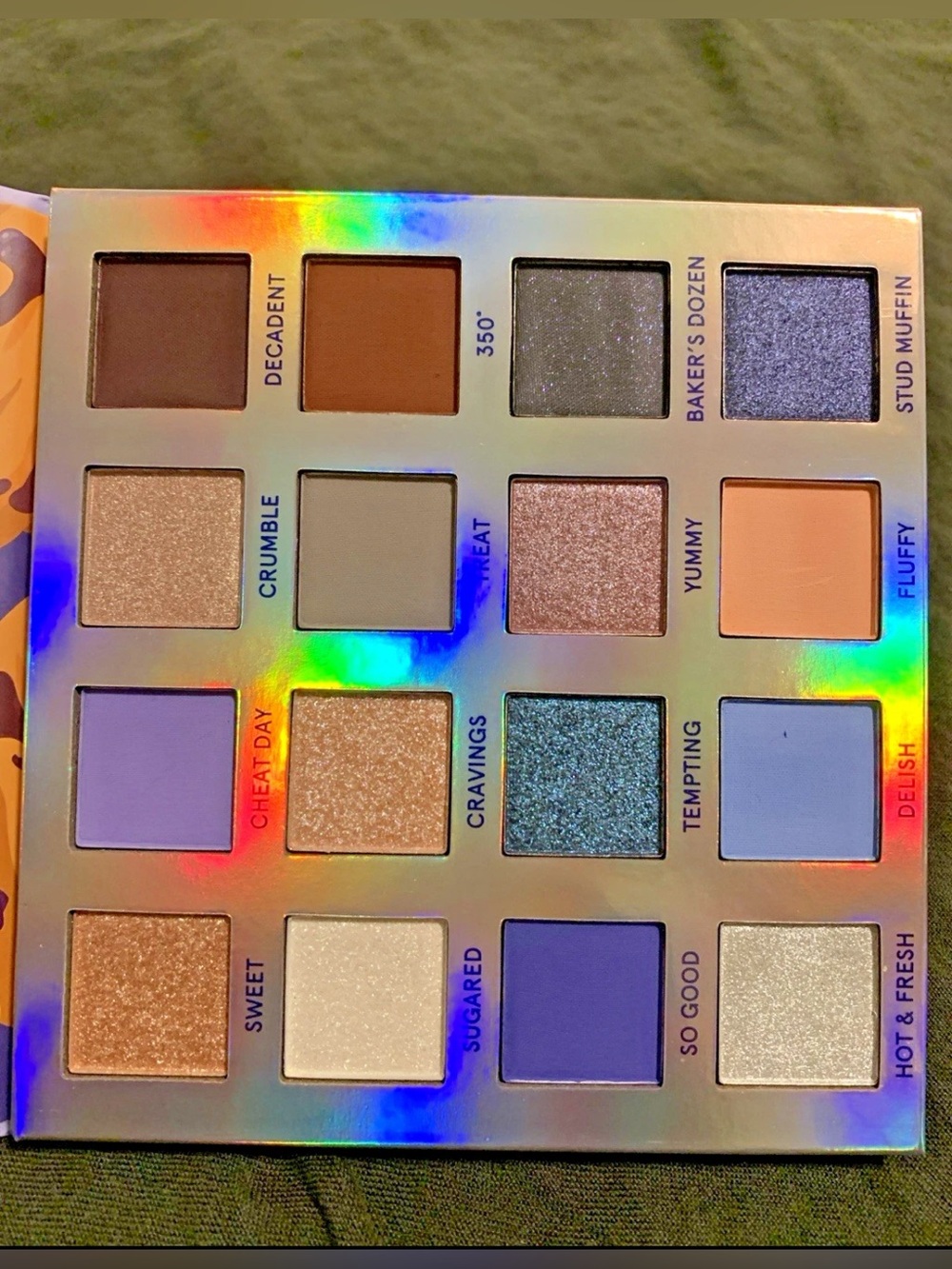 BH Cosmetics Weekend Vibes Blueberry Muffin Eyeshadow Palette